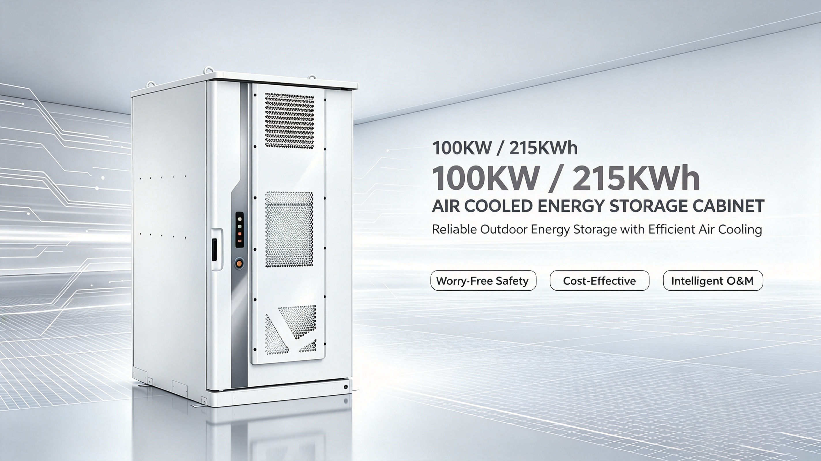 50KW_112kWh储能柜海报设计