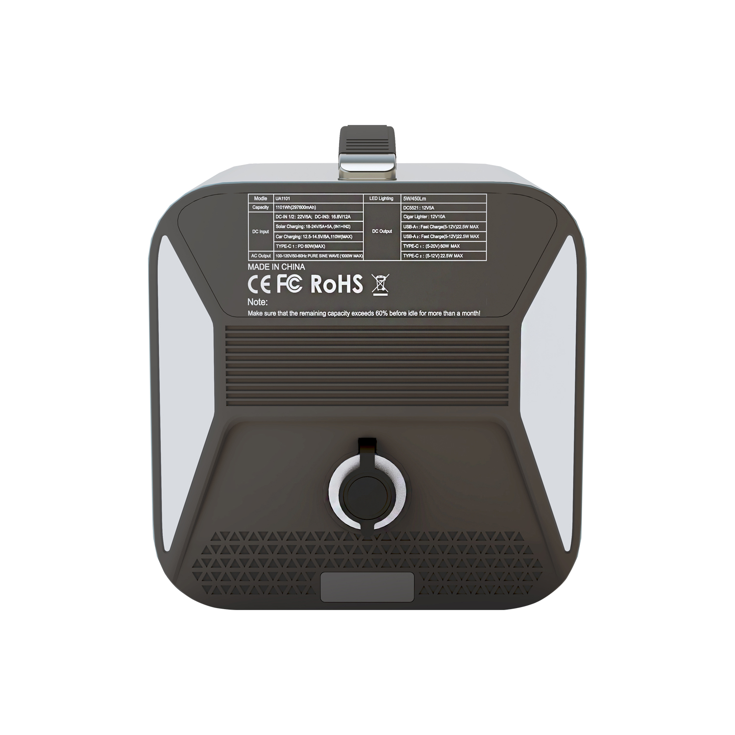 Shinegiant I Multi purpose I 500W 500Wh Lithium Battery Portable Power Station