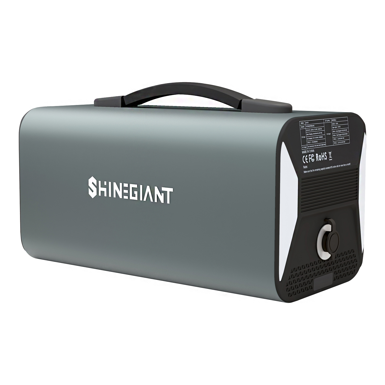 Shinegiant I With High Performance I 1000W 1000Wh Camping Portable Power Station