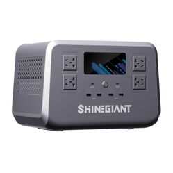 Shinegiant SG500P I Wireless charging I 500W 500Wh LiFePO4 Battery Portable Power Station