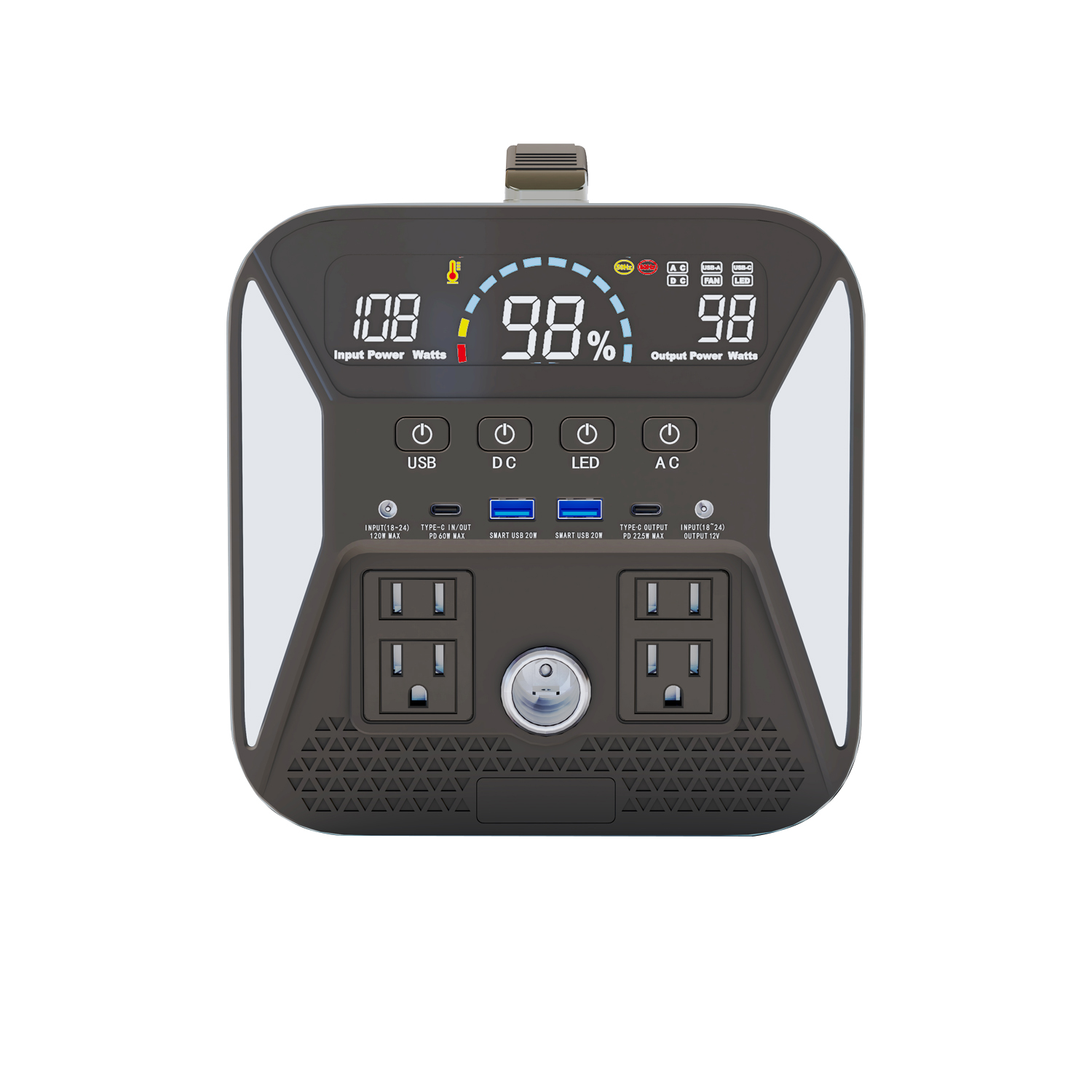 Shinegiant I Multi purpose I 500W 500Wh Lithium Battery Portable Power Station